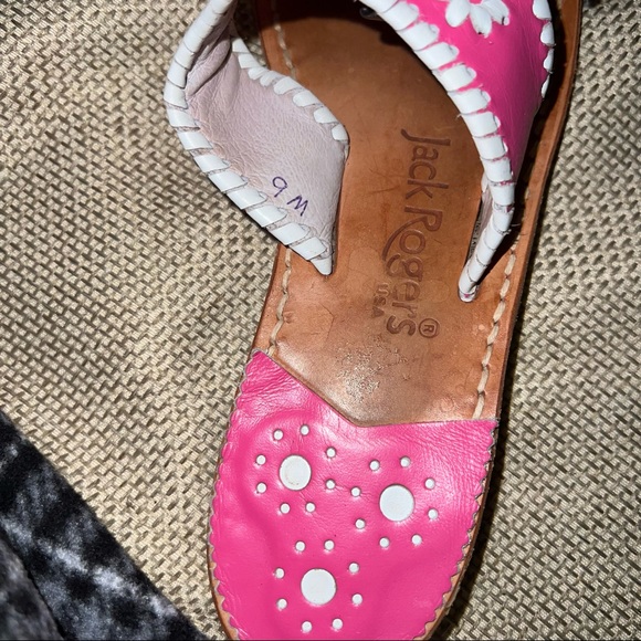 Pink Jack Roger Sandals - Picture 2 of 2